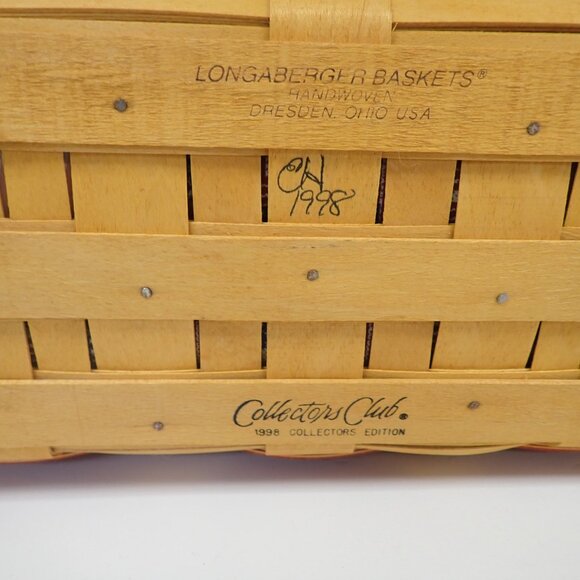 Vintage Longaberger Collectors Club 25th Anniversary Baskets - Picture 9 of 15